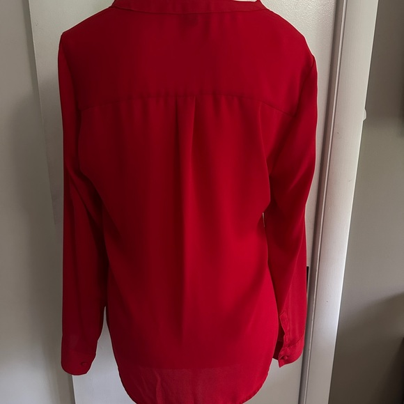 Express Red Blouse - Picture 2 of 3